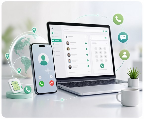Voipfibre virtual number feature